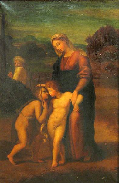 Appraisal: After Raffaello Sanzio called Raphael The Holy Family with the