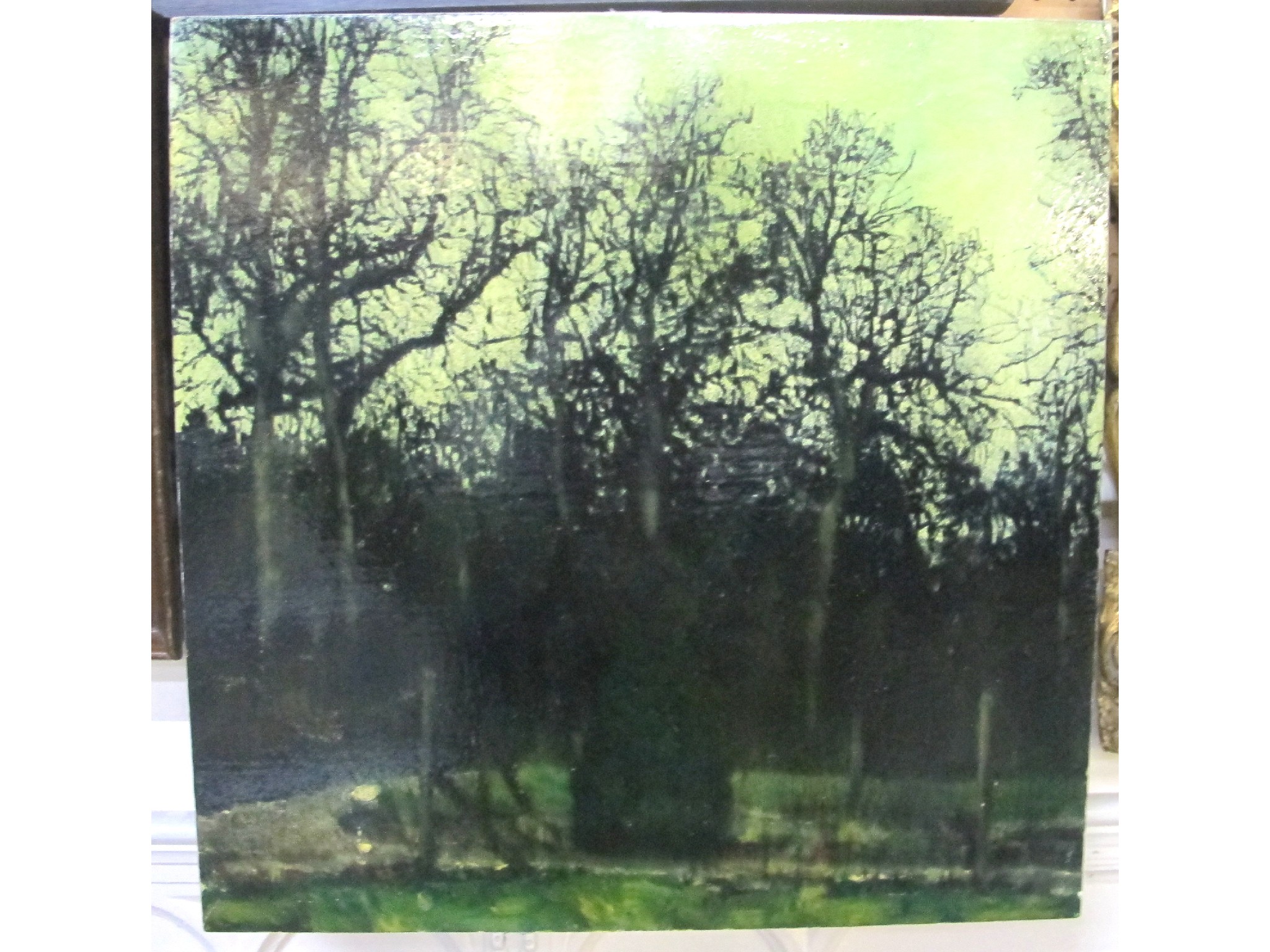 Appraisal: JACK FRAME Garden Series Bellahouston Park signed and titled verso