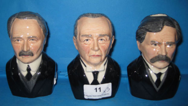 Appraisal: Set of Bairstow Manor Pre War limited Edition Character Jugs