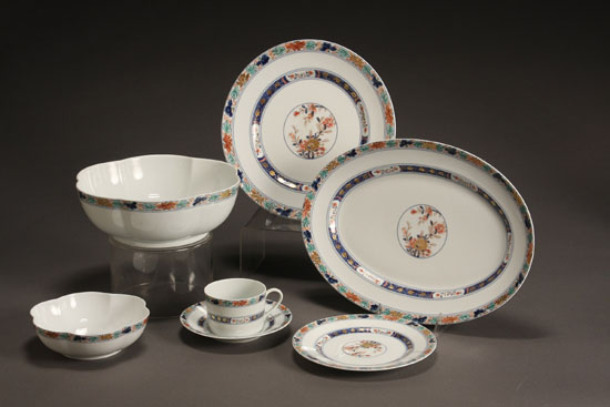 Appraisal: Lot Property of Various Owners Limoges 'Koutani' Dinner Service Raynaud