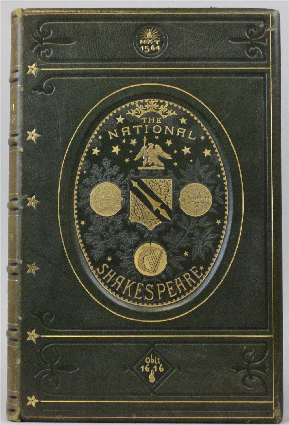 Appraisal: WILLIAM SHAKESPEARE THE NATIONAL SHAKESPEARE IN VOLUMES COMEDIES TRAGEDIES HISTORIES