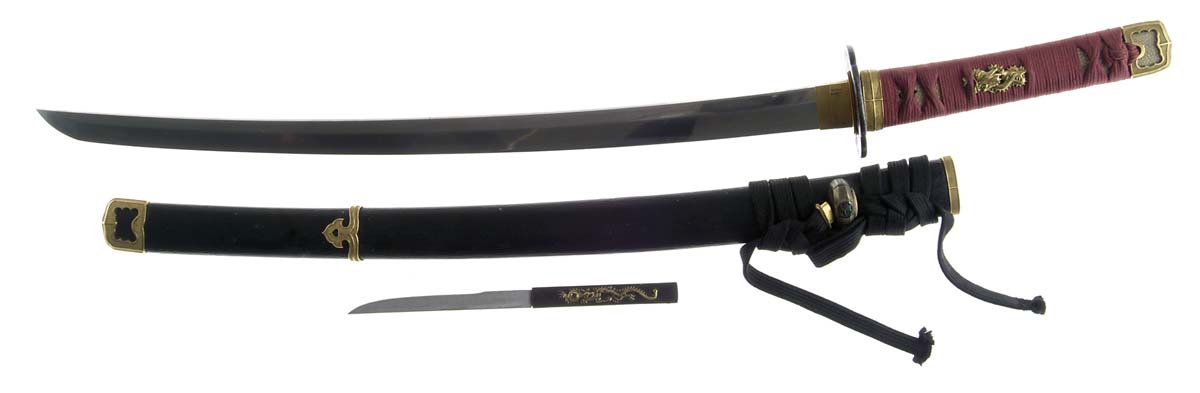 Appraisal: JAPANESE HANDACHI WAKIZASHI - shinogi zukuri blade of ho so