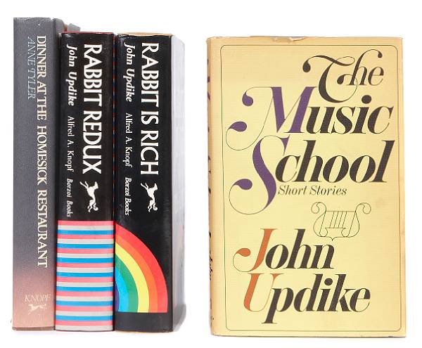 Appraisal: Literature vols incl Updike John The Music School NY cl