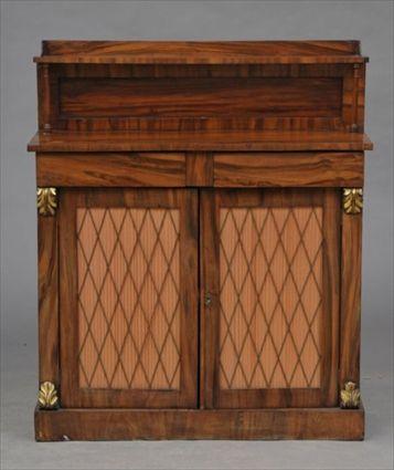 Appraisal: Regency Rosewood Chiffoniere x x in