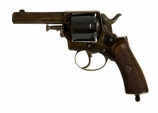 Appraisal: Webley Scott Royal Irish Constabulary revolver circa NVSN centerfire caliber