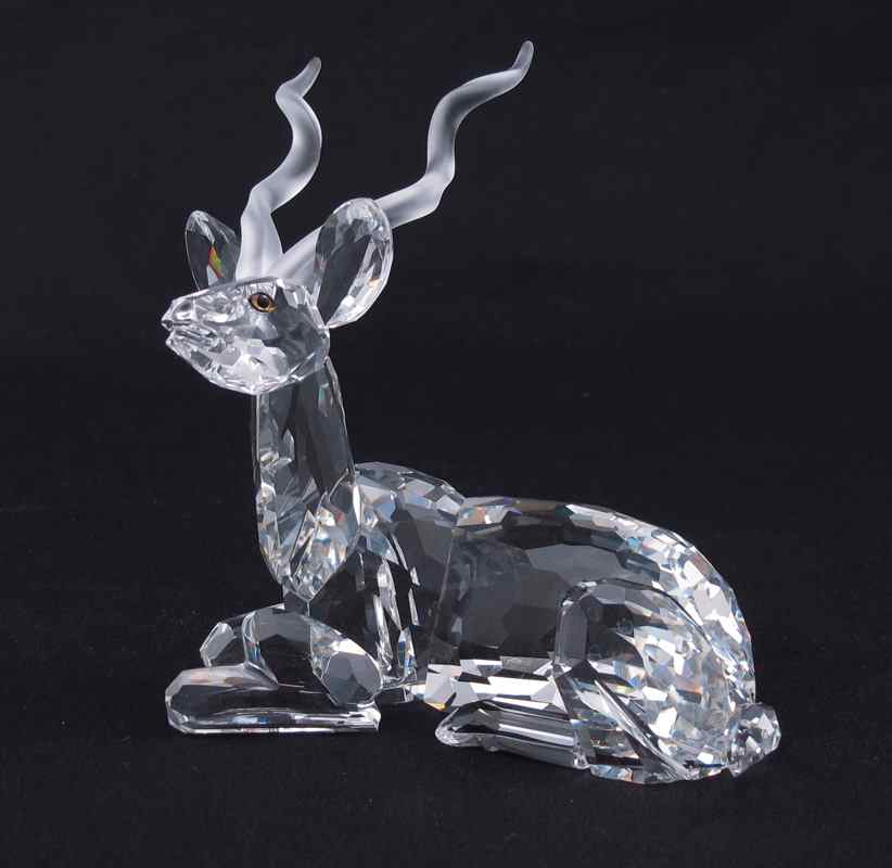 Appraisal: SWAROVSKI CRYSTAL FIGURINE INSPIRATION AFRICA SERIES THE KUDU designer M