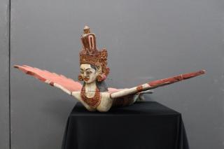 Appraisal: th C Indonesian Flying Garuda Figure th C Indonesian Flying