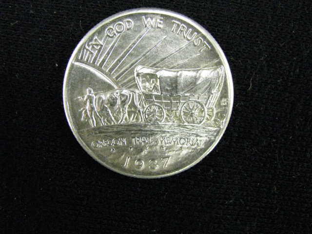 Appraisal: -D Oregon Trail Memorial Commemorative half dollar uncirculated