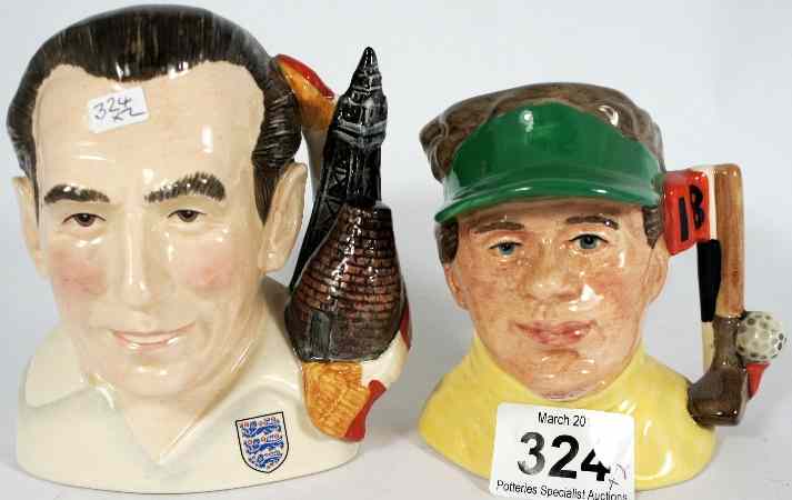 Appraisal: Royal Doulton Small Character Jugs Sir Stanley Matthews D Limited