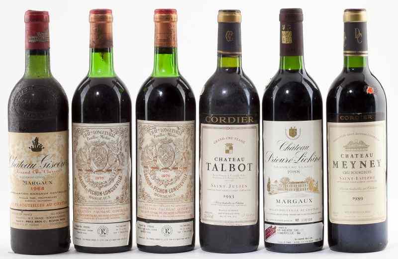 Appraisal: Interesting Bordeaux Selection total bottlesVintage Chateau Meyney St Estephe bn