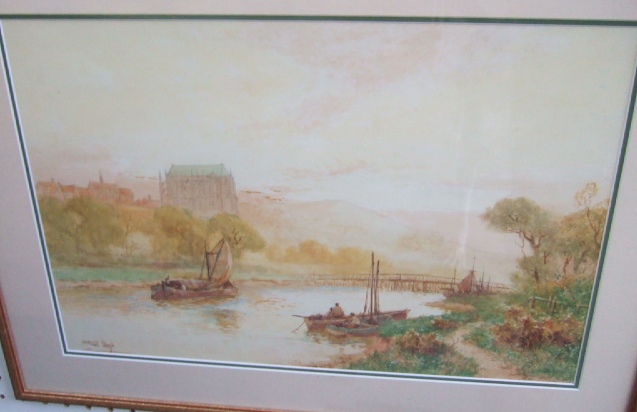 Appraisal: Walter Stuart Lloyd th th century The River Adur near