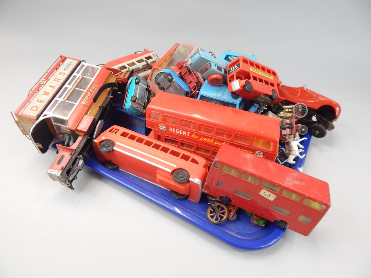 Appraisal: Various vintage toy cars to include a tin plate Schuco