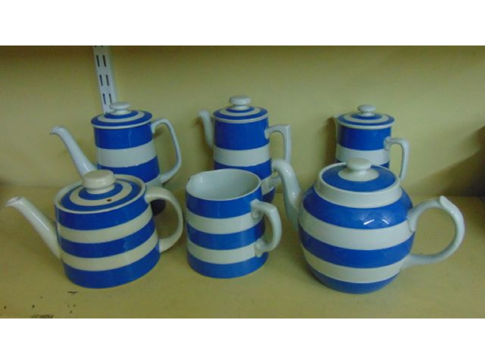 Appraisal: A collection of T G Green blue and white banded