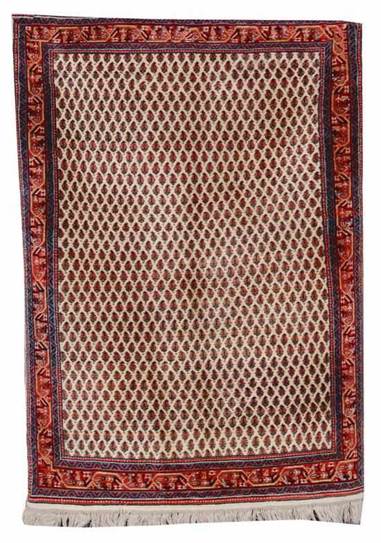 Appraisal: Persian Sarouk carpet ' x ' '' very good condition