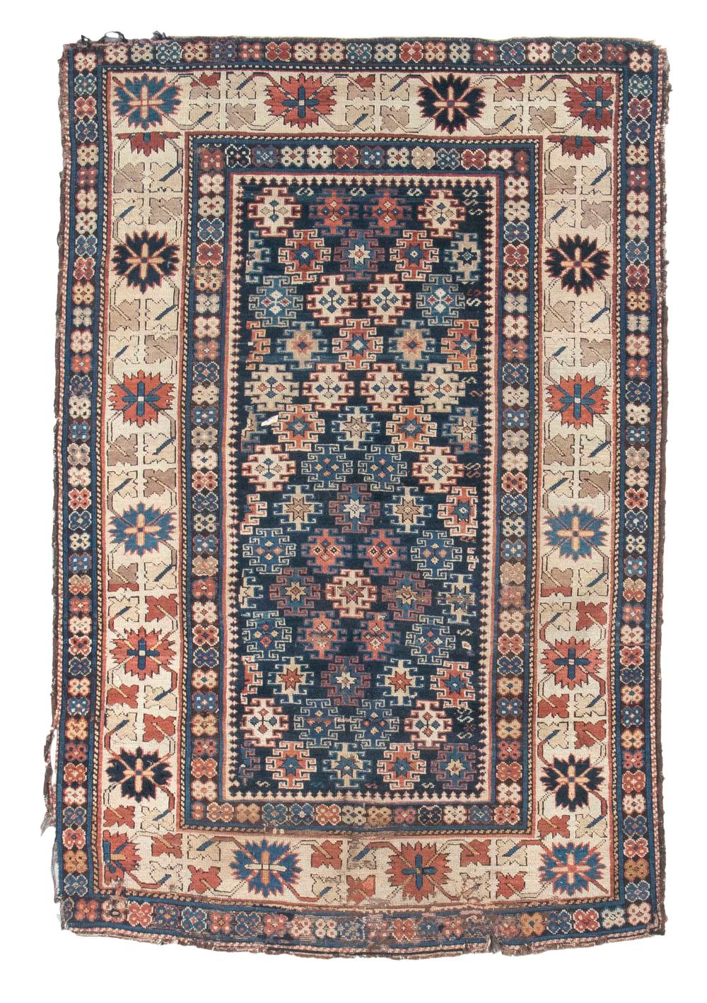 Appraisal: SHIRVAN RUG X LATE TH CENTURYSHIRVAN RUG ' X '