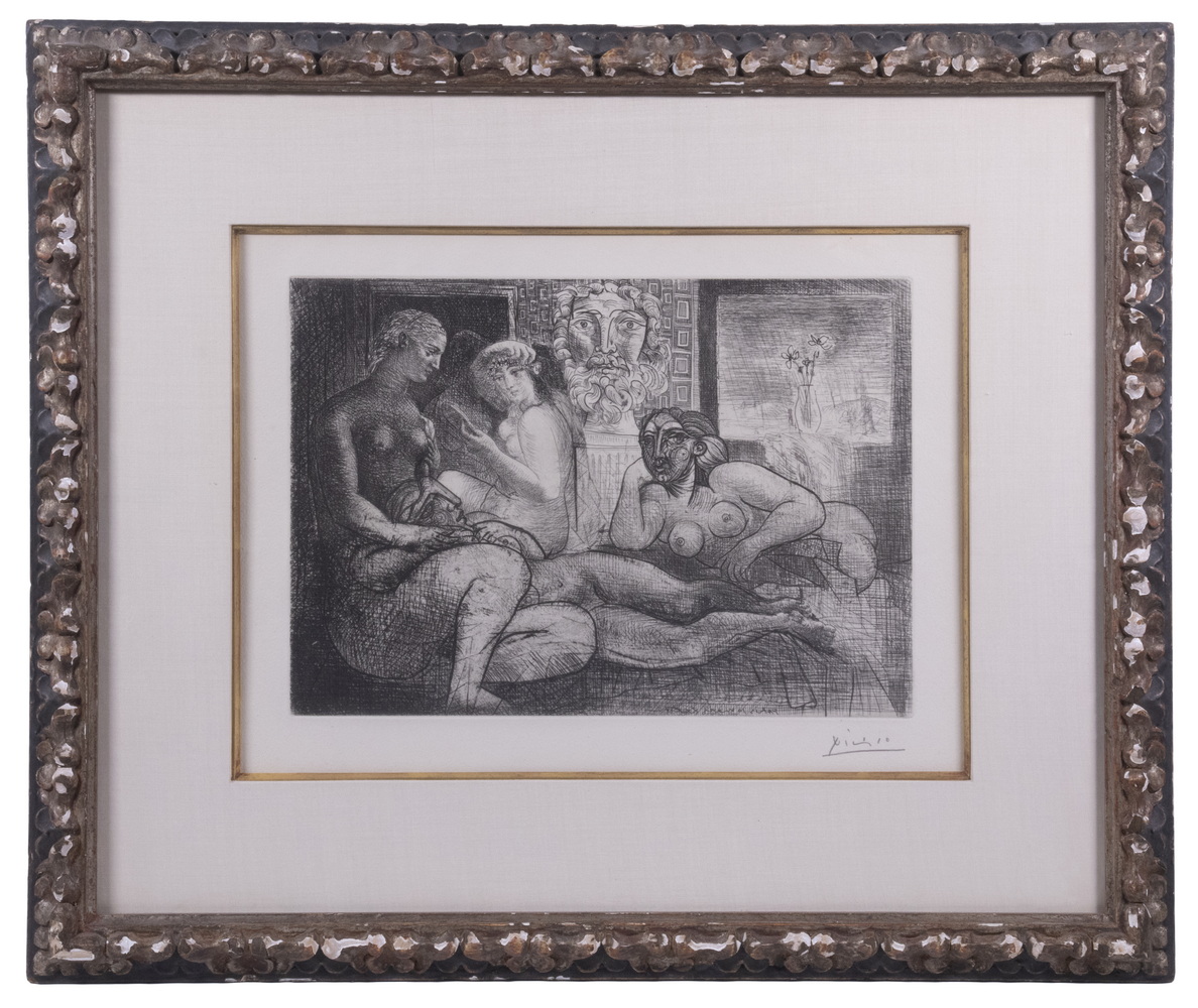 Appraisal: PABLO PICASSO SPAIN FRANCE - Quatre Femmes Nues et Tete