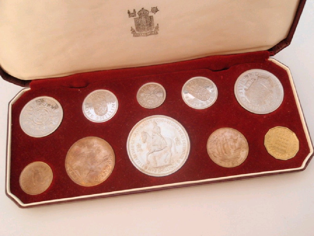 Appraisal: An Elizabeth II Royal Mint coronation coin set in leather