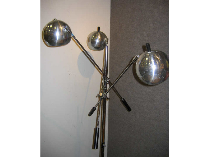 Appraisal: MANNER OF ARTELUCE Floor lamp with three moveable light arm