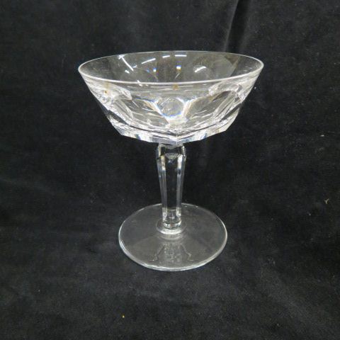 Appraisal: Waterford Sheila Cut Crystal Champagnesor tall sherbets signed excellent