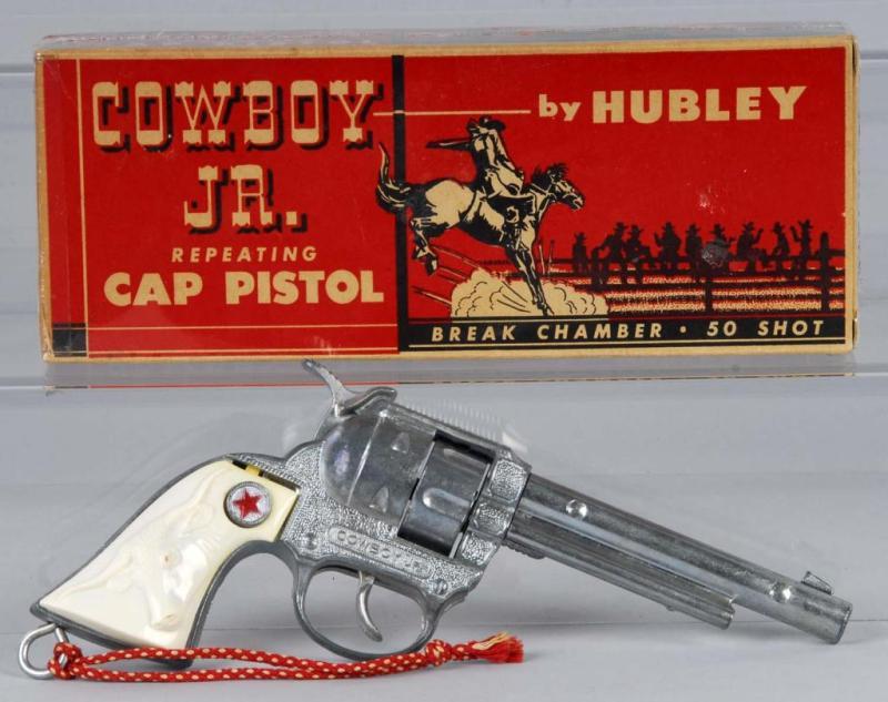 Appraisal: Hubley Cowboy Jr Cap Gun Description One grip is warped