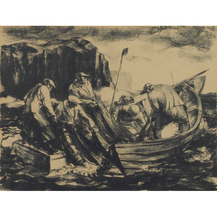 Appraisal: Robert Von Neumann German American - ''Island Fishermen '' c