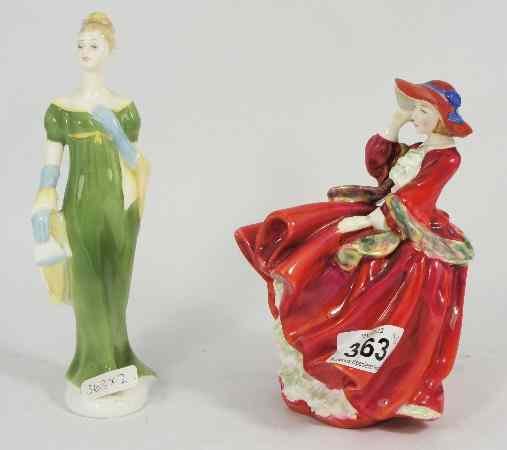 Appraisal: Royal Doulton Figures Top O' The Hill HN and Lorna