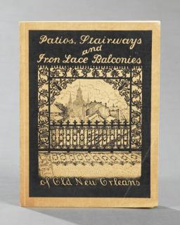 Appraisal: Book- Eugene Delcroix - Patios Stairways and Iron Lace Balconies