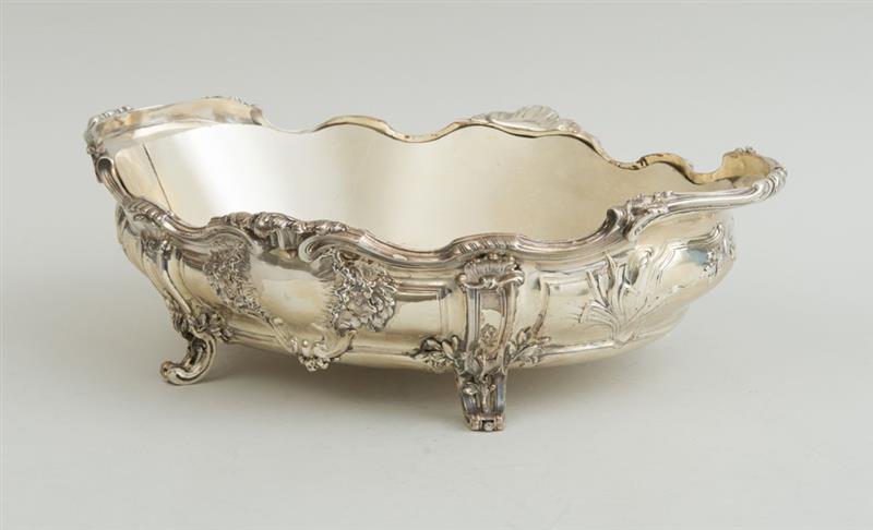 Appraisal: NAPOLEON III SILVERED METAL CENTERPIECE IN THE LOUIS XV STYLE