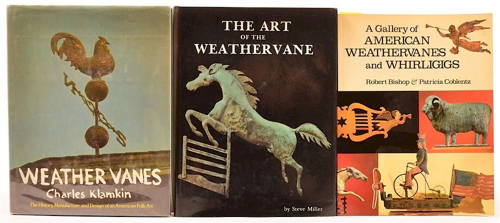 Appraisal: Book Lot Three Volumes Book Lot Three Volumes Weathervane Related