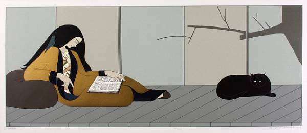 Appraisal: Will Barnet American Aurora Lithograph in colors on wove paper