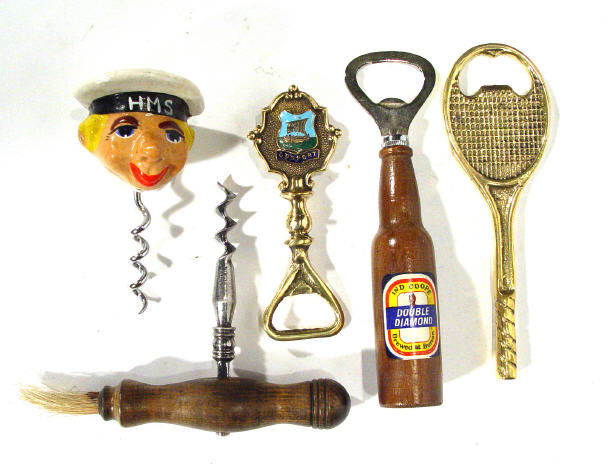 Appraisal: Small collection of brewery advertising and wine related items including