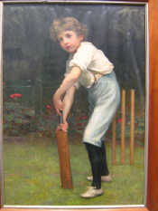 Appraisal: Pears Soap Promotional Poster- The Young Batsman' Large print x