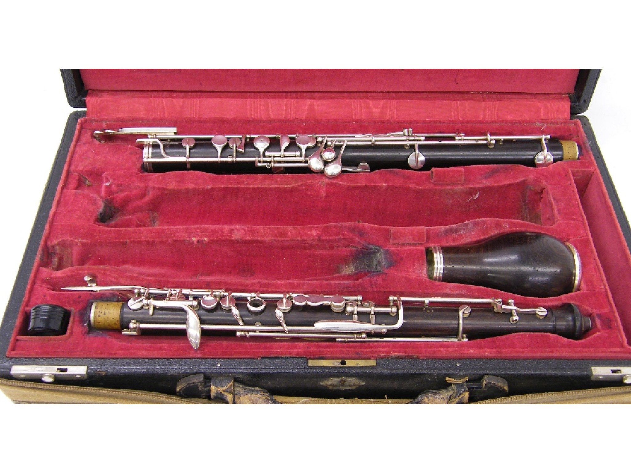 Appraisal: French Cor Anglais by and stamped F Loree Paris circa