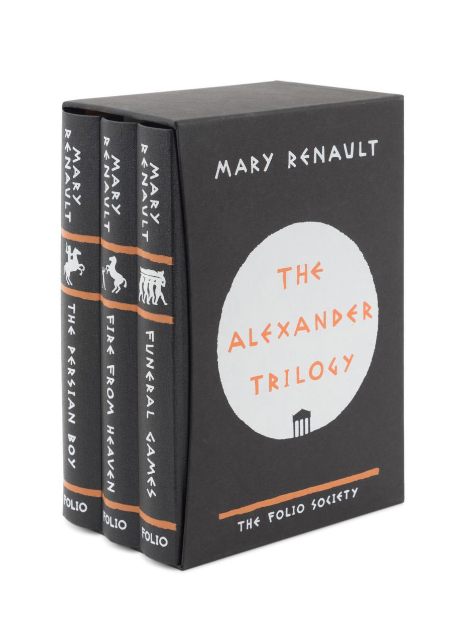 Appraisal: M RENAULT THE ALEXANDER TRILOGY FOLIO SOCIETY Three volume boxed