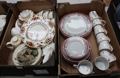 Appraisal: A mixed collection of pottery to include Tienshan dinner plates