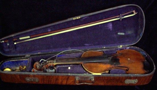 Appraisal: A violin cm long together with an Ernst Fischer bow