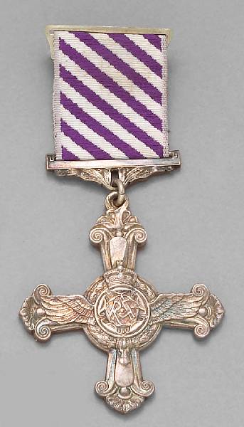 Appraisal: A British Distinguished Flying Cross dated Unnamed as issued with