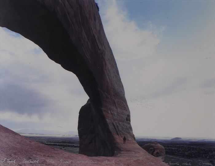 Appraisal: MARK KLETT b STEPH BENEATH THE GREAT SANDSTONE ARCH Dye-transfer