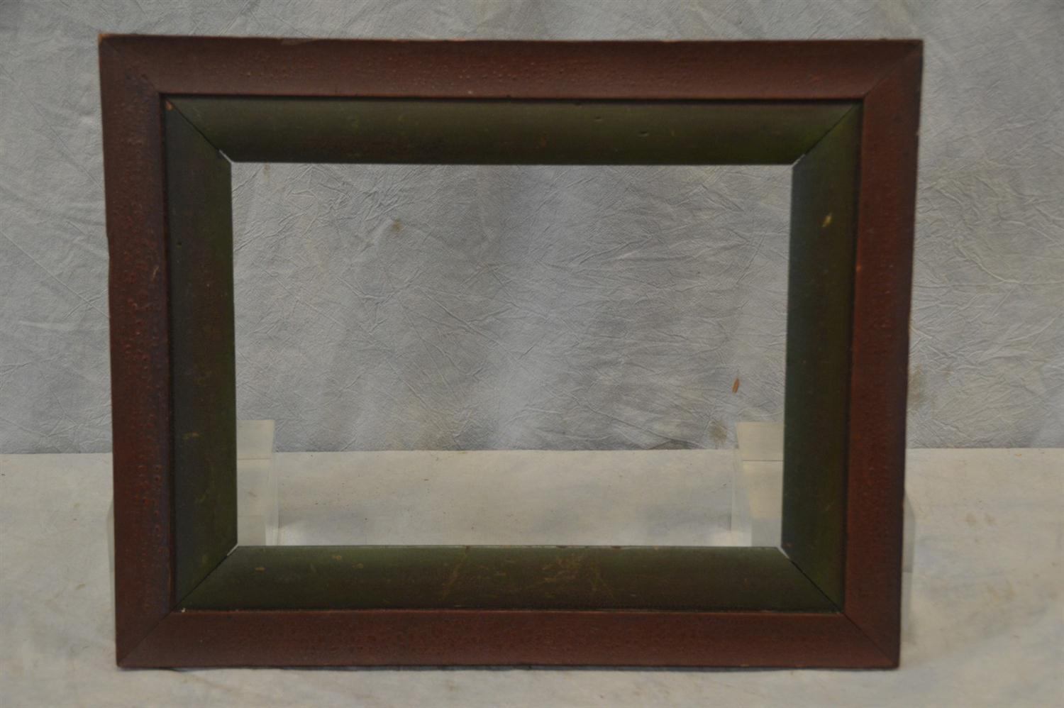 Appraisal: Pennsylvania Empire frame red green original painted surface c -