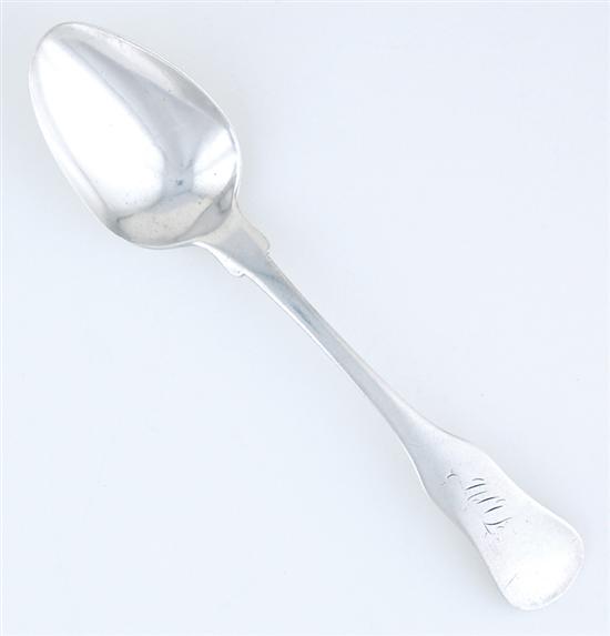 Appraisal: Southern coin silver spoon Hayden Gregg Charleston SC wk -