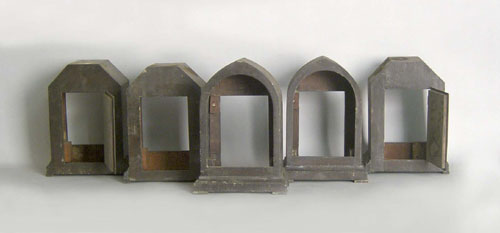 Appraisal: Twenty mantle clock cases