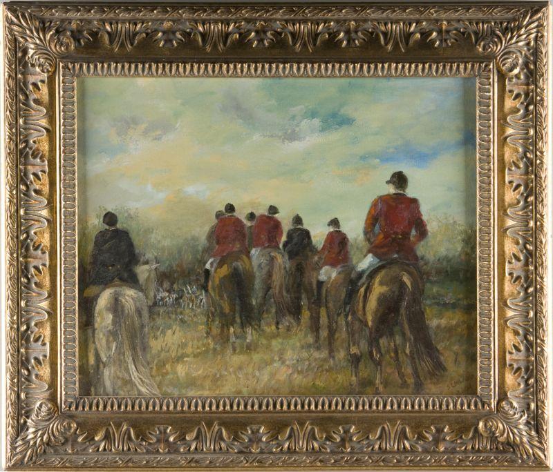 Appraisal: Schwab American th c High Hope oil on canvas signed