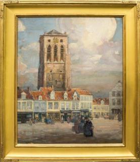 Appraisal: Karl Albert Buehr American - Flemish Square oil on canvas