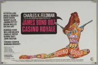 Appraisal: James Bond Casino Royale Belgian film poster artwork by Robert