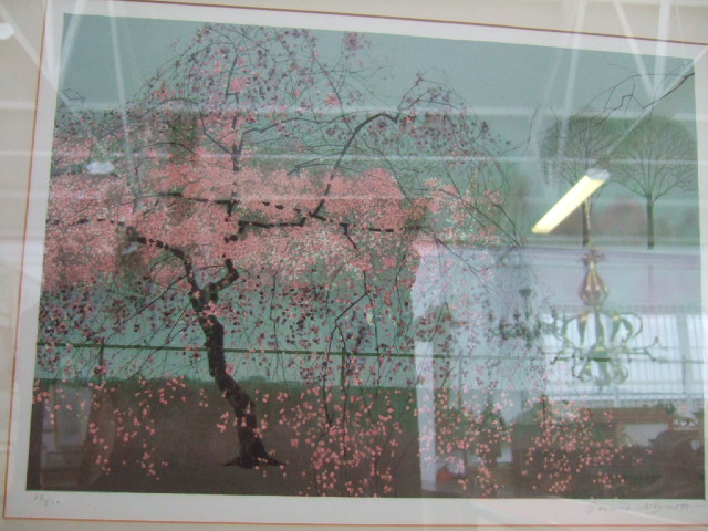 Appraisal: Gerald Mynott - Blossom Tree colour print signed and numbered