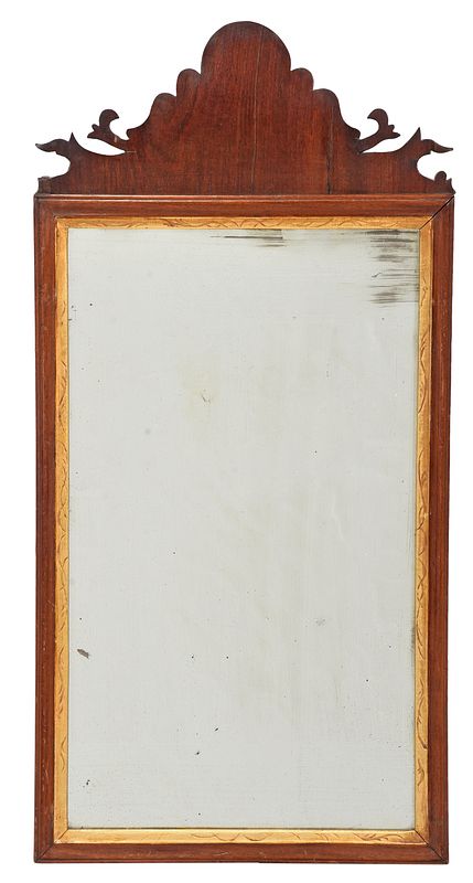 Appraisal: Chippendale Style Mirror with Charleston Attribution American th century wall