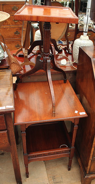 Appraisal: TWO LATE TH CENTURY DRESSING TABLE MIRRORS a rectangular topped