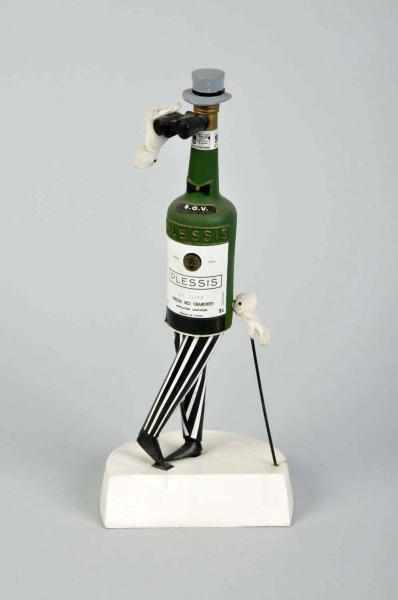 Appraisal: Rubber Wood Plessis Cognac Advertising Figure s Condition Excellent Size