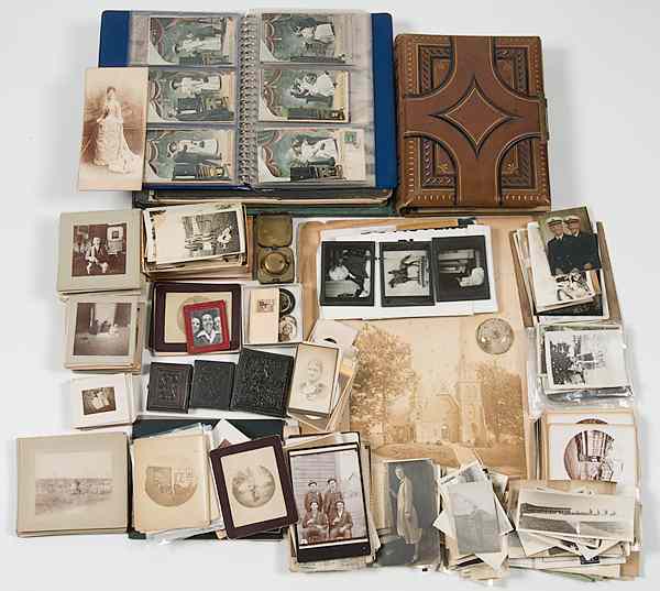 Appraisal: Misc Photos Collection of Vintage Photographs th Century through Early