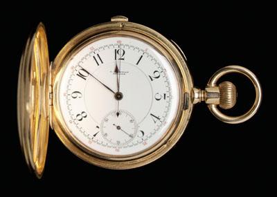 Appraisal: Gold pocket watch stop watch works marked quot C H